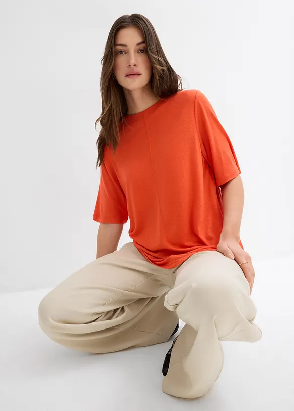 T-shirt en viscose mélangée, bonprix