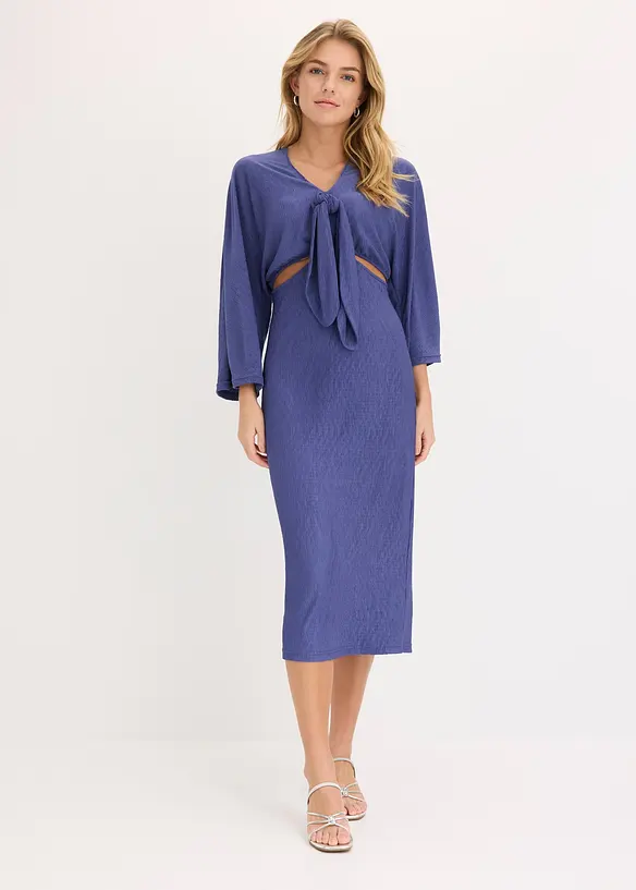 Midikleid mit Cut-Outs, bonprix