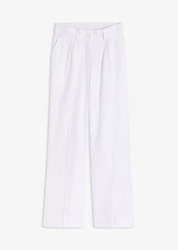 Palazzo-Hose aus Leinen-Mix, bonprix
