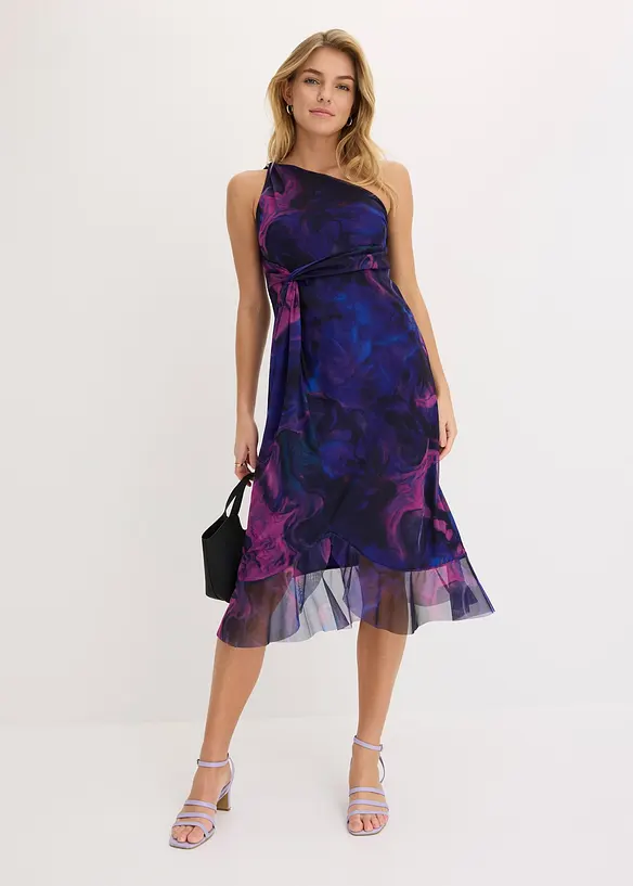 Robe une épaule flatteuse, bonprix