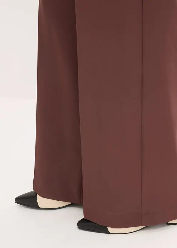 Pantalon large habillé, bonprix