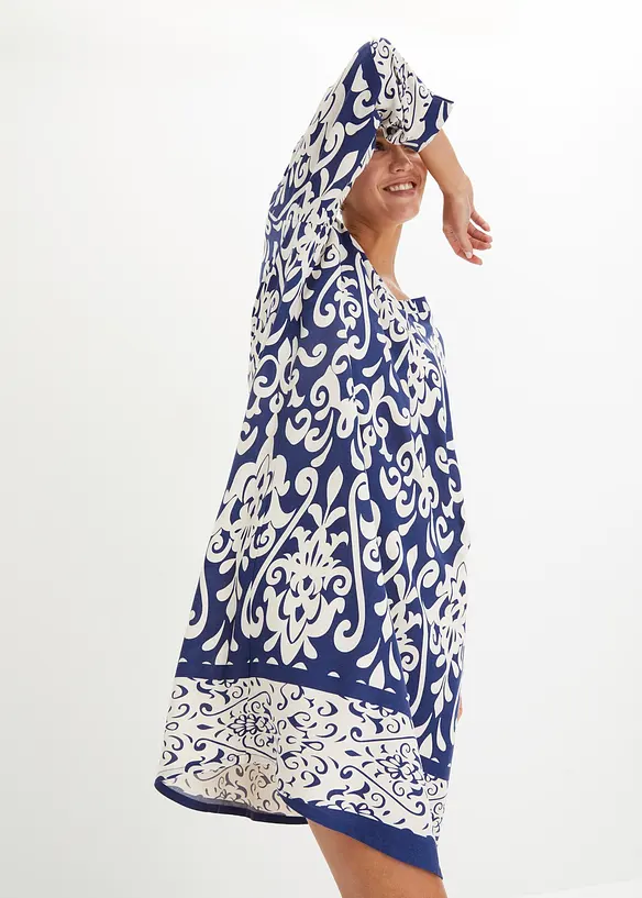Tunika-Kleid aus fließender Viskose, bonprix