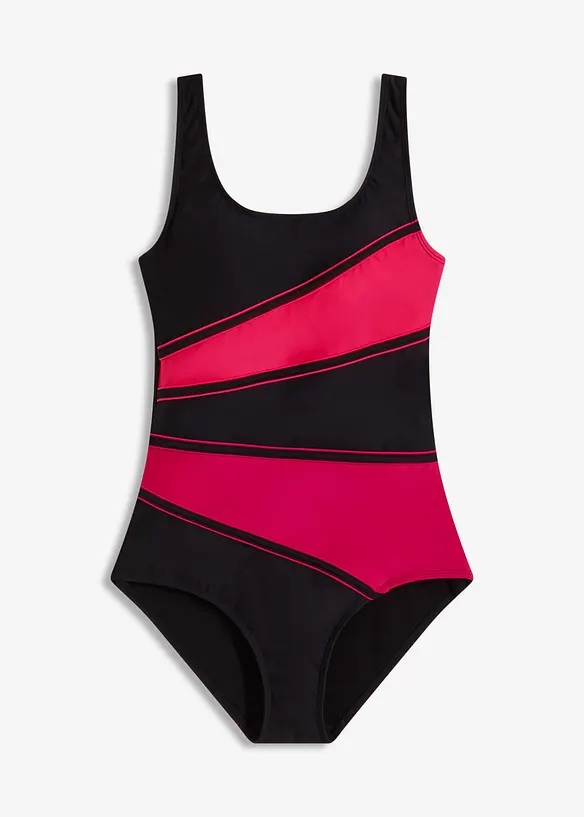 Maillot 1 pièce sculptant, maintien fort, bonprix