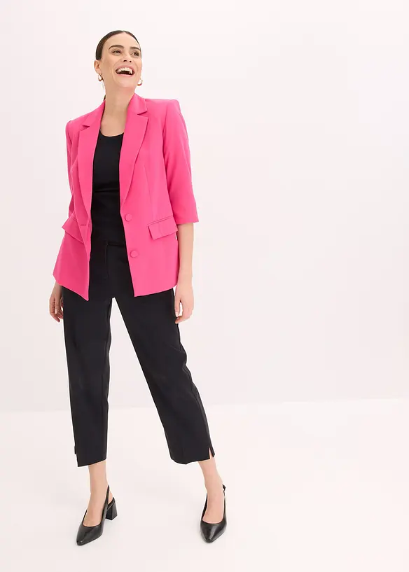 Blazer mit modisch betonten Schultern, bonprix