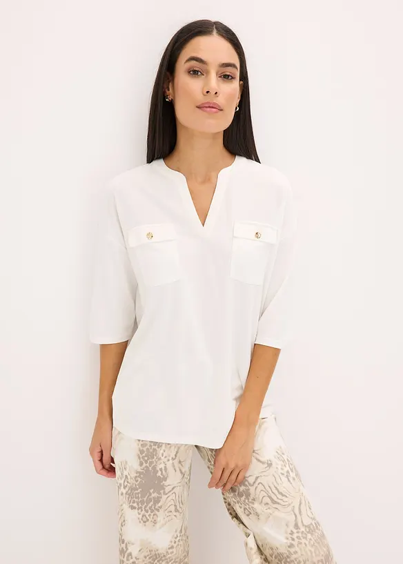 Viskose Shirt-Tunika, bonprix