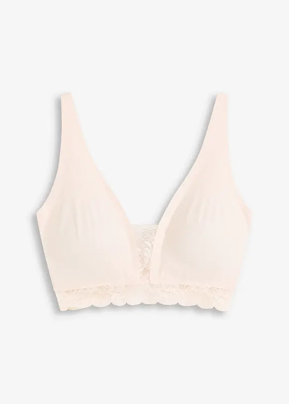 Soutien-gorge bralette rembourré Feel Comfort sans coutures, bonprix