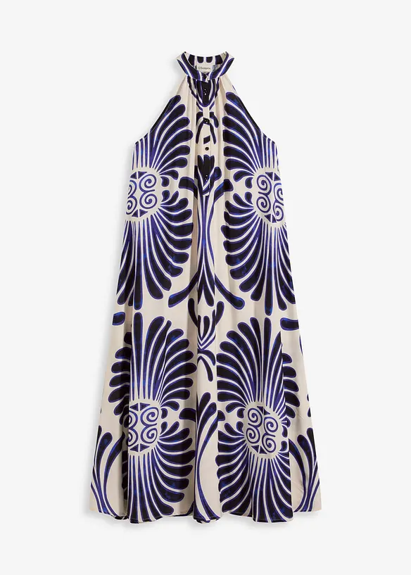 Weites Maxikleid aus fließender Viskose, bonprix