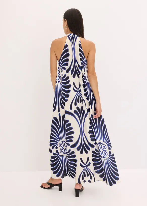 Weites Maxikleid aus fließender Viskose, bonprix