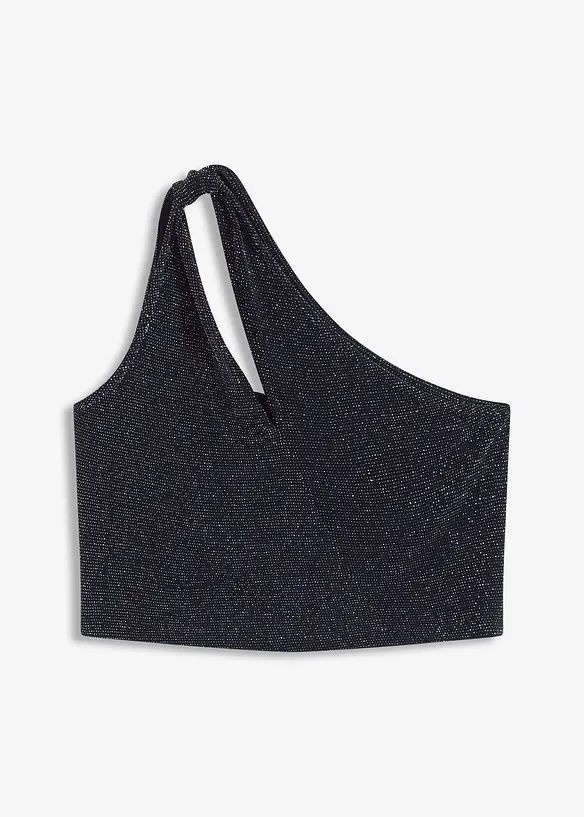 Top one-shoulder noué sur l'épaule, bonprix