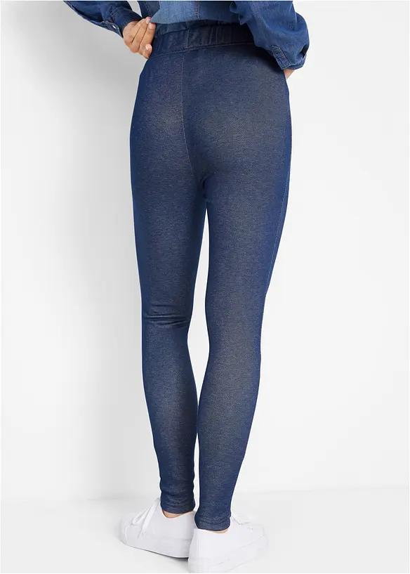Legging thermo douillet imitation jean, bonprix