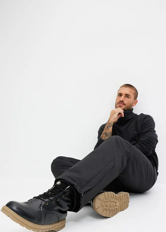 Pantalon thermique et technique avec polyester recyclé, bonprix