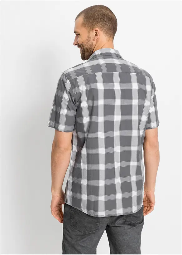 Chemise manches courtes 100% coton, bonprix