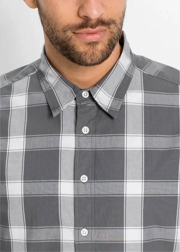 Chemise manches courtes 100% coton, bonprix