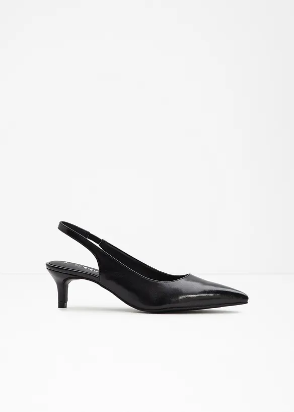 Escarpins slingback à petit talon fin, bonprix
