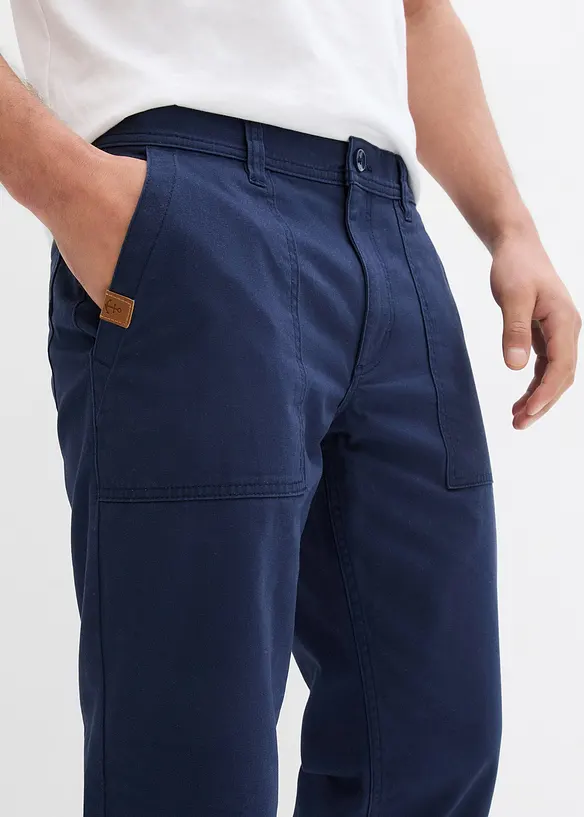 Bermuda long avec poches plaquées, Regular Fit, bonprix