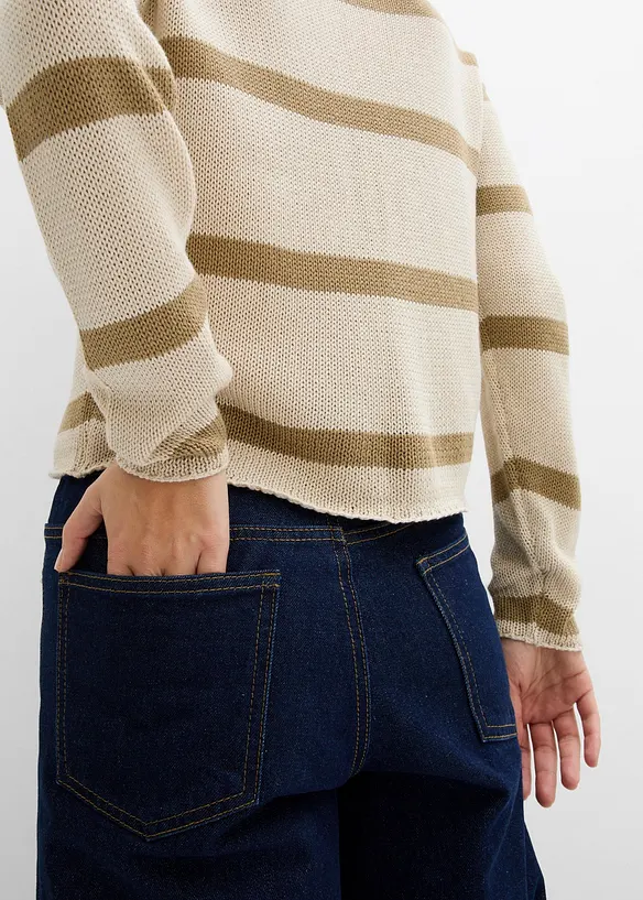Pull oversize en maille fine, bonprix