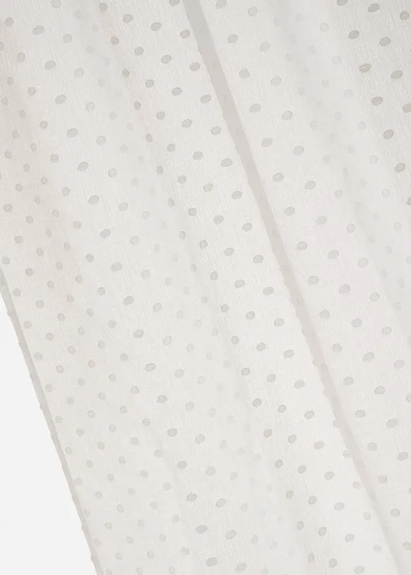 Voilage à pois jacquard (1 pce), bonprix
