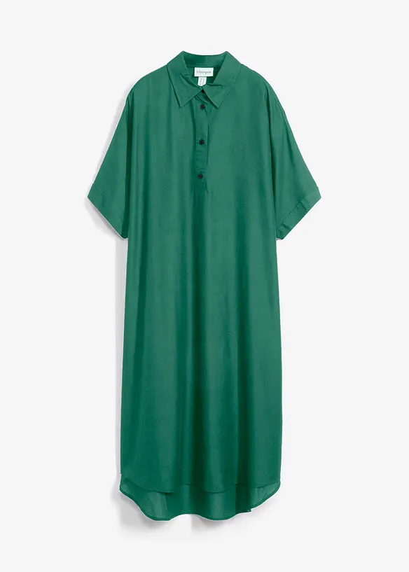Blusenkleid aus feiner Viskose, bonprix