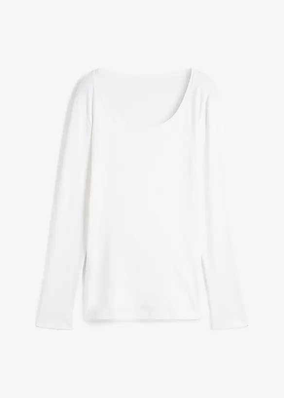 Langarmshirt aus reiner Bio-Baumwolle, bonprix