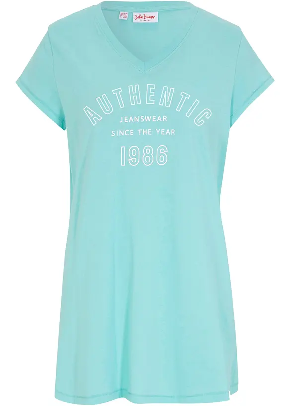 Longshirt aus reiner Bio-Baumwolle, bonprix