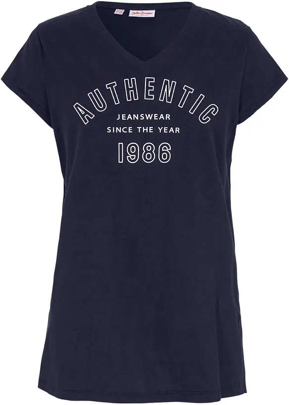 T-shirt long, bonprix