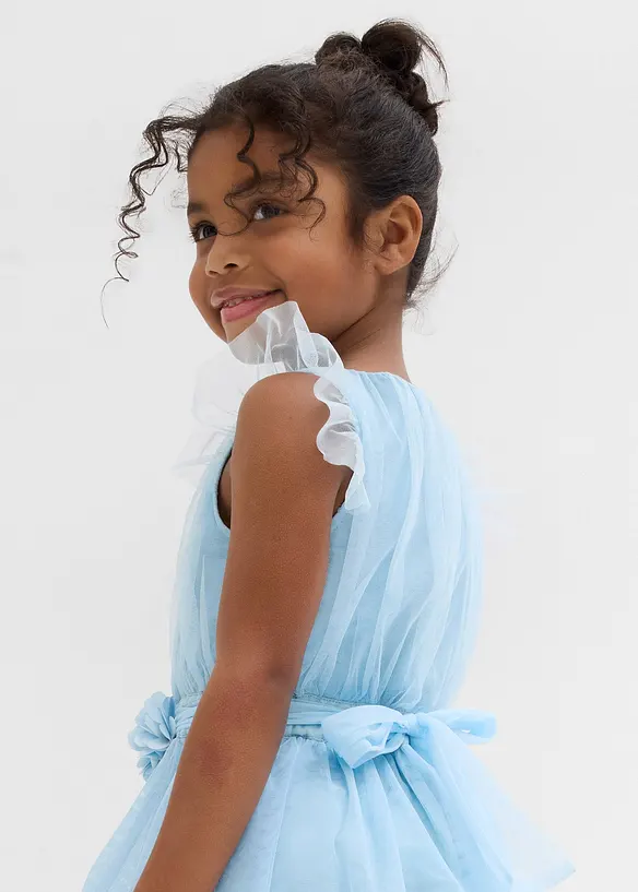 Robe évasée en tulle, bonprix