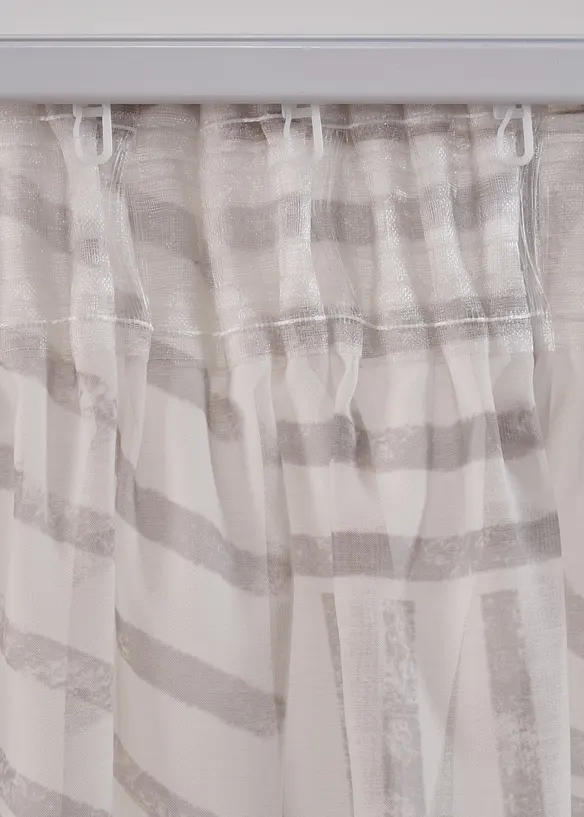 Voilage à imprimé graphique (1 pce), bonprix