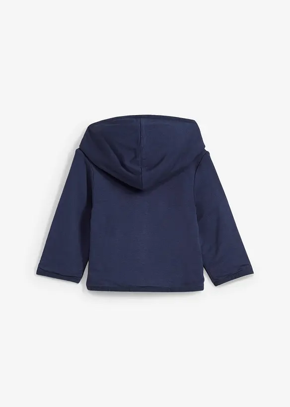 Wende-Sweatjacke aus weichem Viskose-Jersey, bonprix