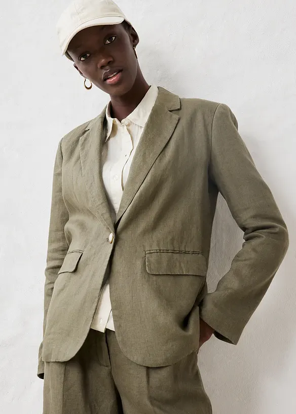 Blazer 100 % lin, bonprix