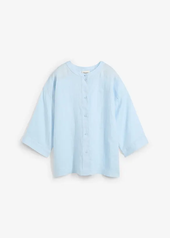 Oversize-Bluse aus reinem Leinen, bonprix