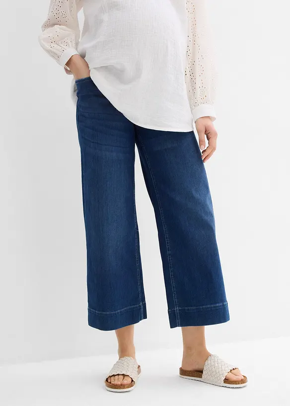 Knöchelfreie Umstandsjeans, Loose Fit, bonprix