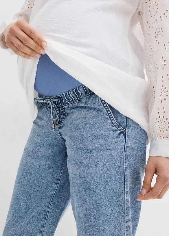 Knöchellange Umstandsjeans, Boyfriend Fit, bonprix