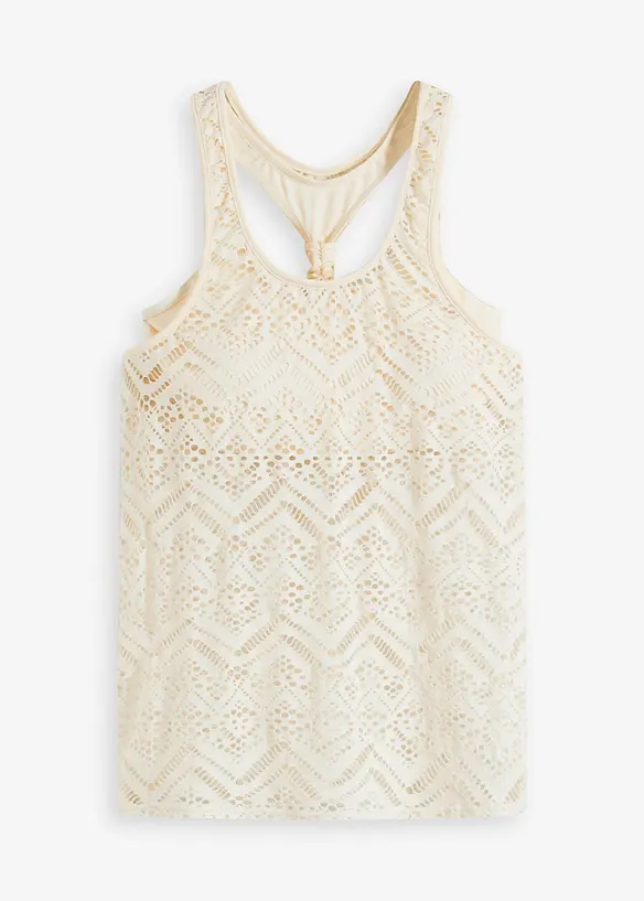 Tankini (2-tlg. Set) aus Spitze, bonprix