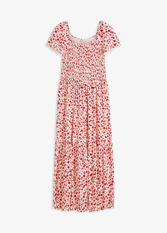 Bedrucktes Maxikleid aus nachhaltiger Viskose, bonprix