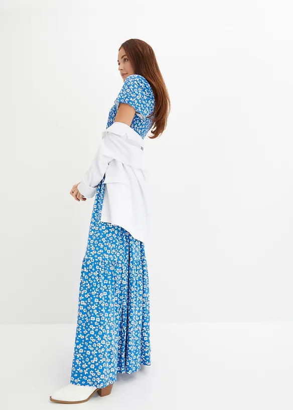 Bedrucktes Maxikleid aus nachhaltiger Viskose, bonprix