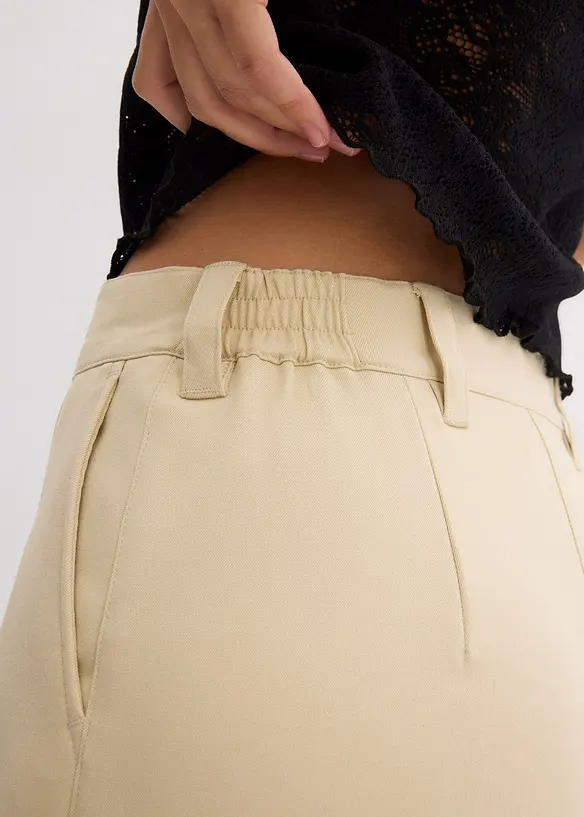 Pantalon large à pinces, bonprix