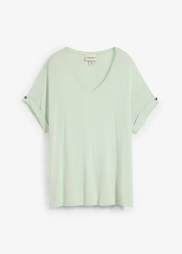 Shirt aus fließendem Viskose-Mix, bonprix