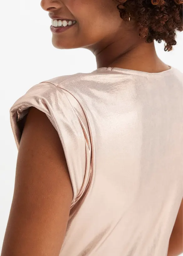 Robe courte avec broche à la taille, bonprix