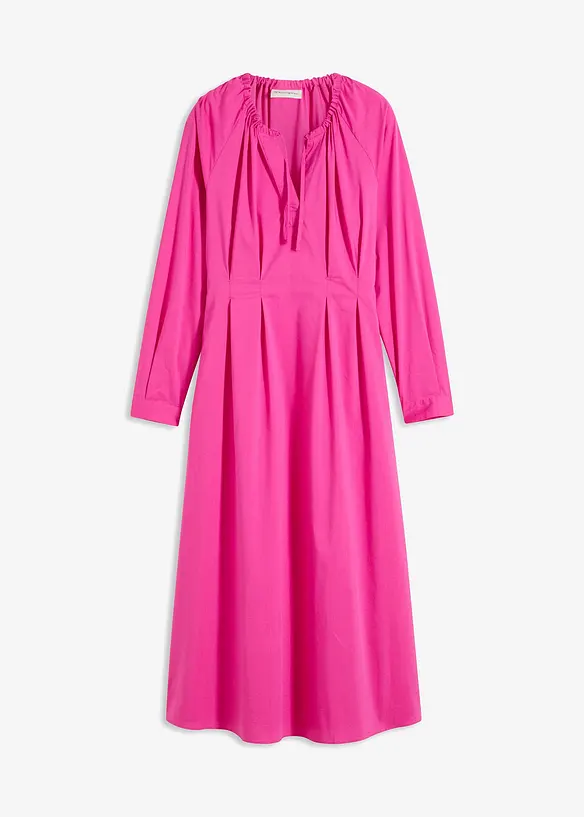 Robe longue en popeline, bonprix
