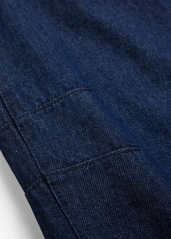 Jean barrel taille mi-haute, bonprix
