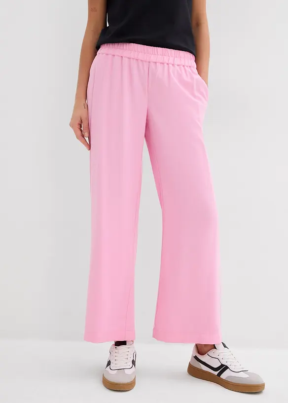 Jupe-culotte douce en viscose mélangée, bonprix