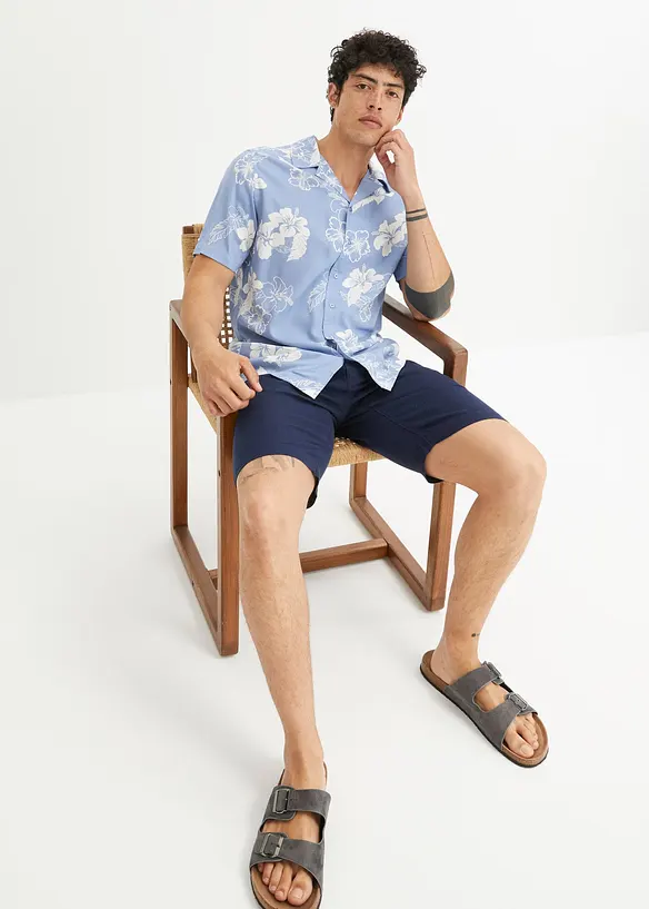 Chemise manches courtes en viscose, bonprix