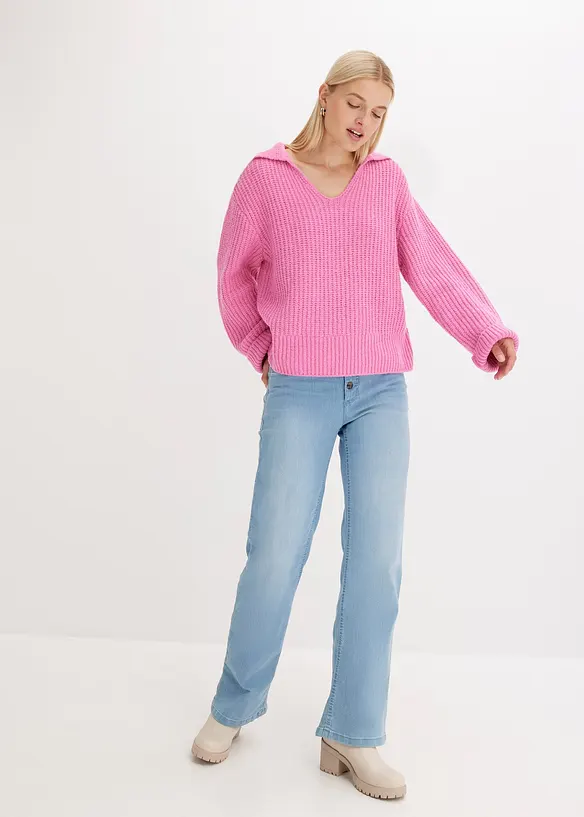 Grobstrick-Pullover, bonprix