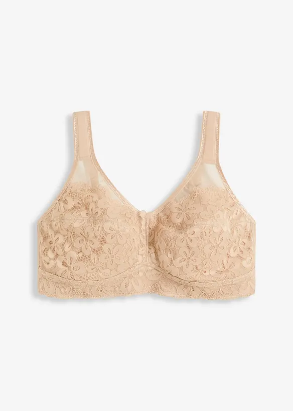 Soutien-gorge grand maintien sans armatures avec bretelles rembourrées, bonprix
