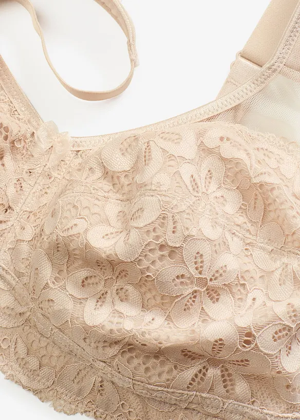 Soutien-gorge grand maintien sans armatures avec bretelles rembourrées, bonprix