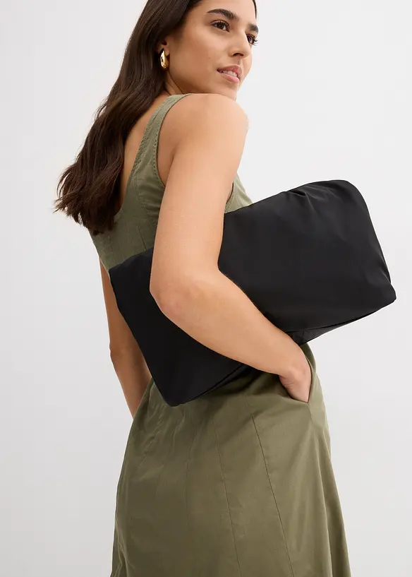 Midikleid mit vertikalen Nähten, bonprix