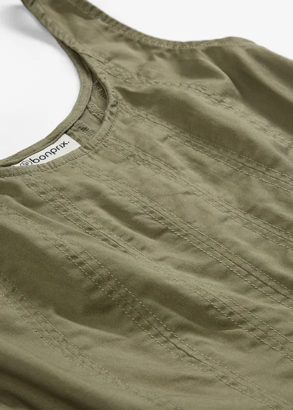 Midikleid mit vertikalen Nähten, bonprix
