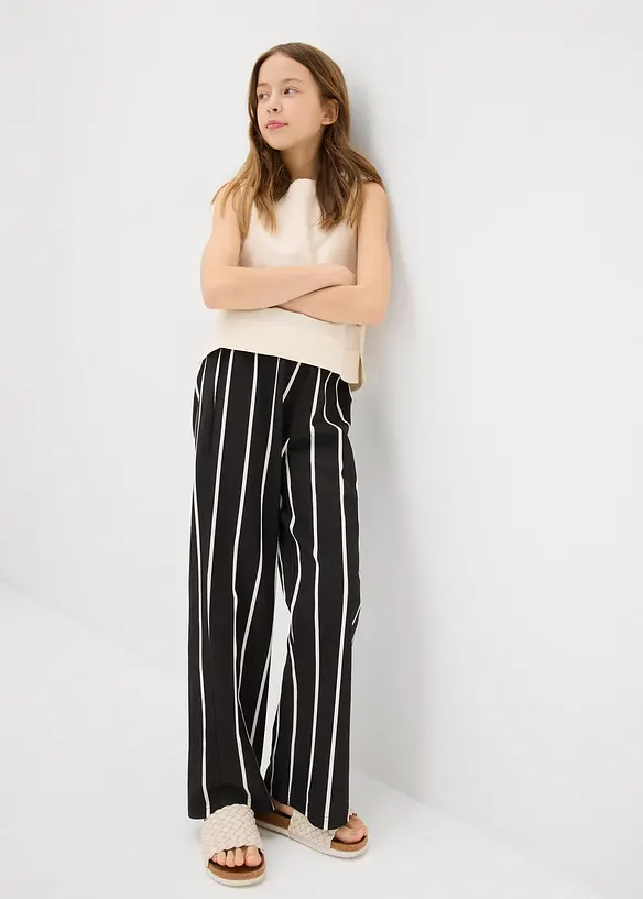 Pantalon en jersey piqué robuste, bonprix