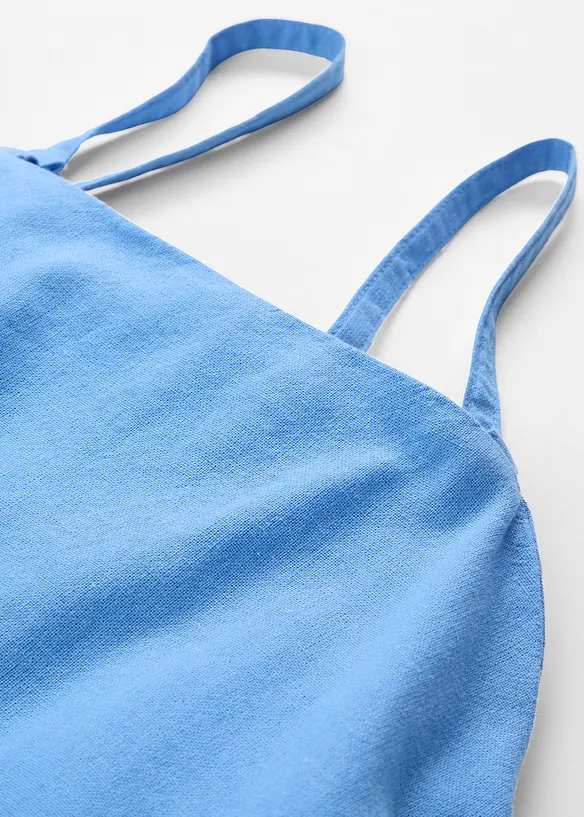 Robe bustier longueur midi en viscose mélangée, bonprix