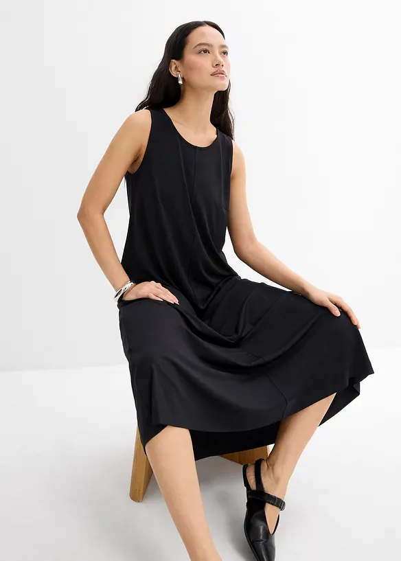 Robe midi évasée, bonprix